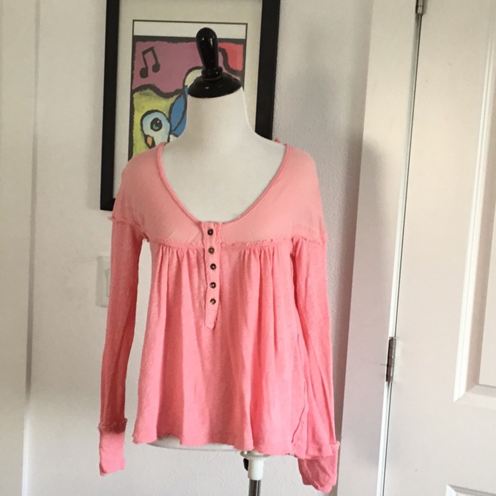 Cotton/linen blouse
